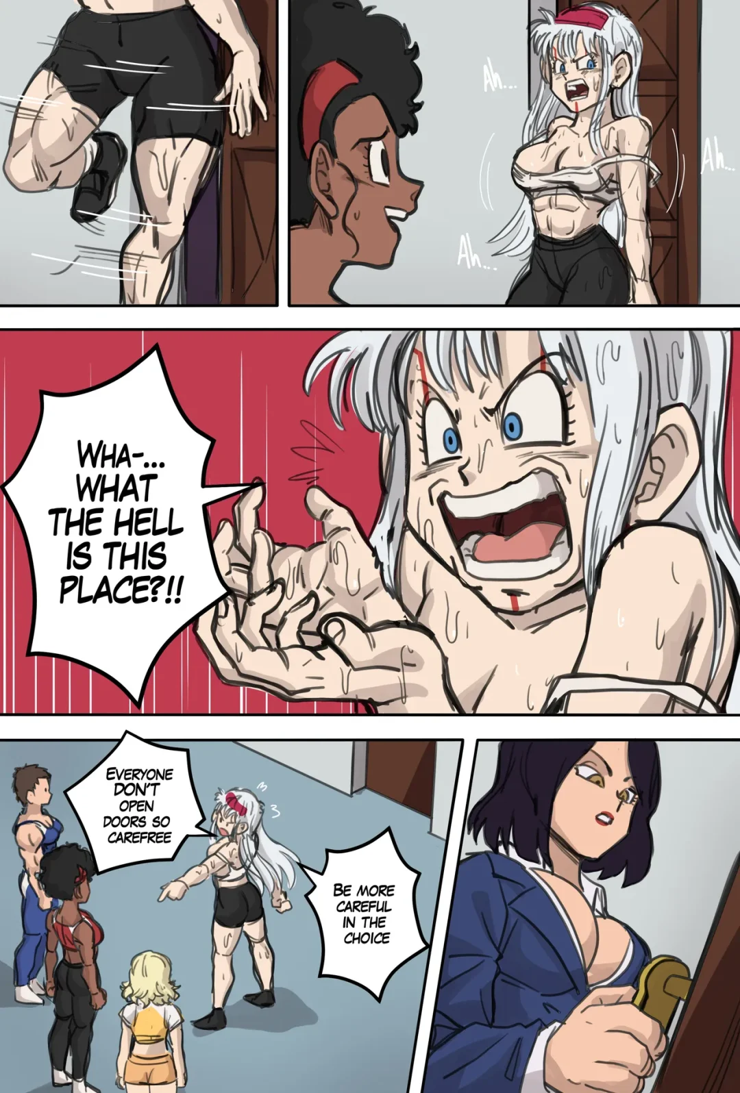 Baby arrival on Earth II – AxlexCima comic page 14