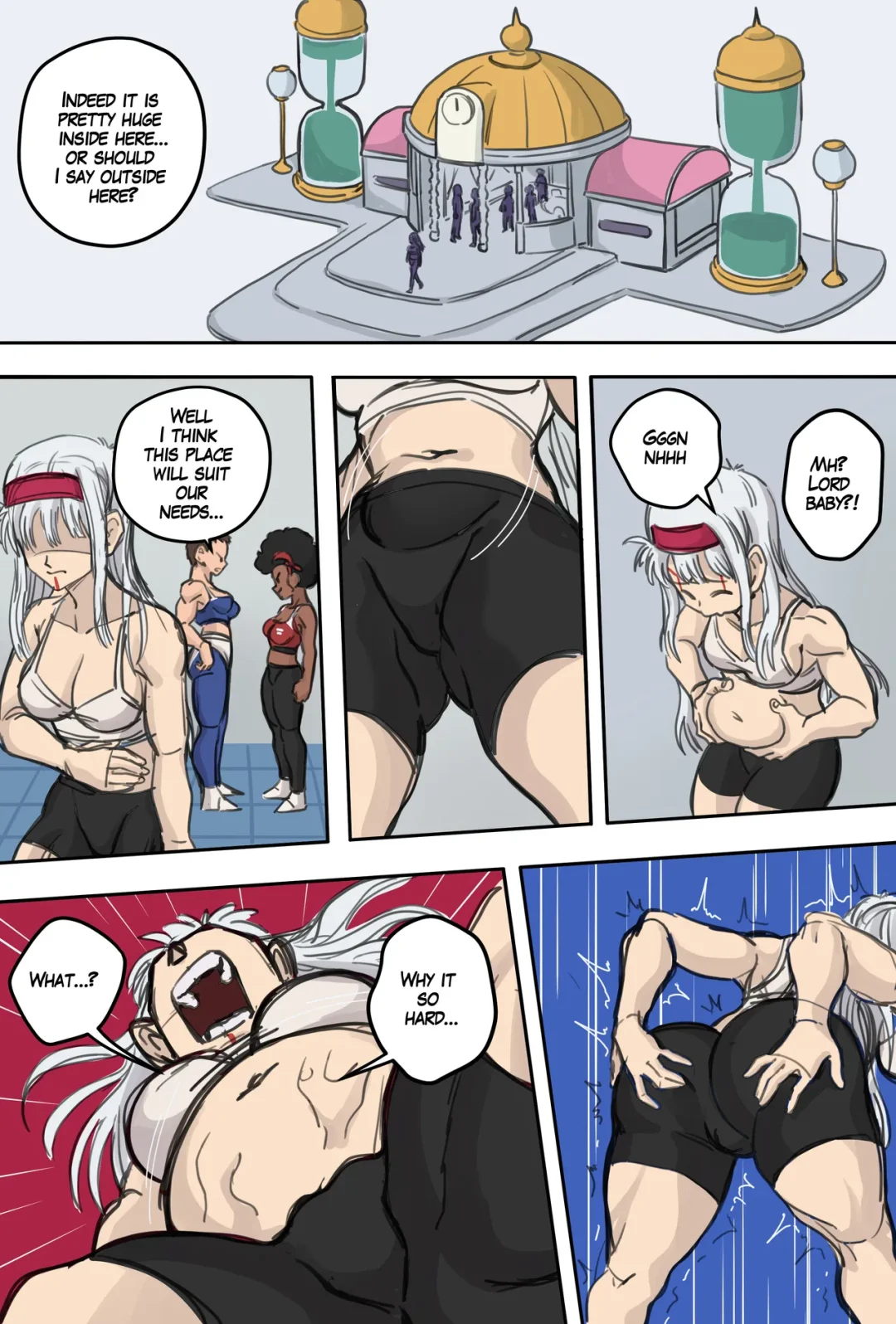 Baby arrival on Earth II – AxlexCima comic page 16