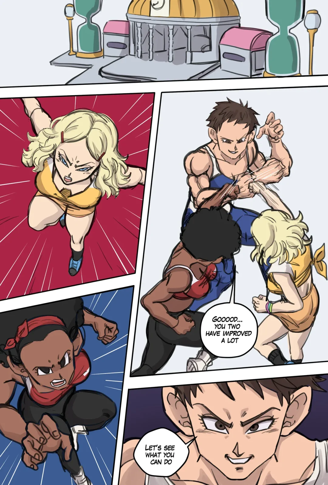 Baby arrival on Earth II – AxlexCima comic page 20