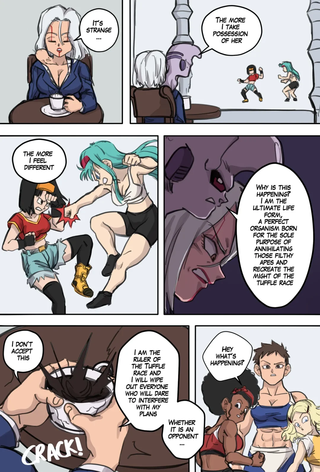Baby arrival on Earth II – AxlexCima comic page 22
