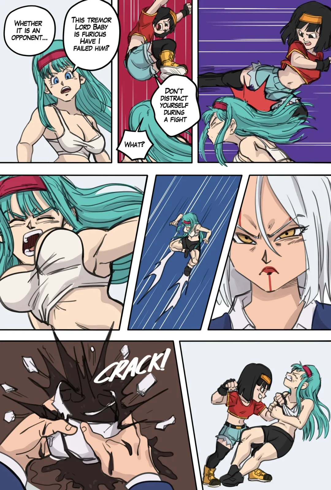 Baby arrival on Earth II – AxlexCima comic page 23