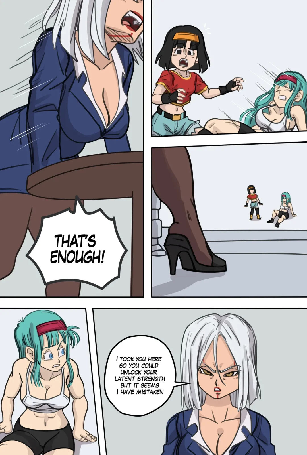 Baby arrival on Earth II – AxlexCima comic page 24