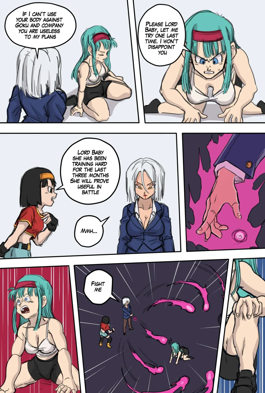 Baby arrival on Earth II – AxlexCima comic page 25