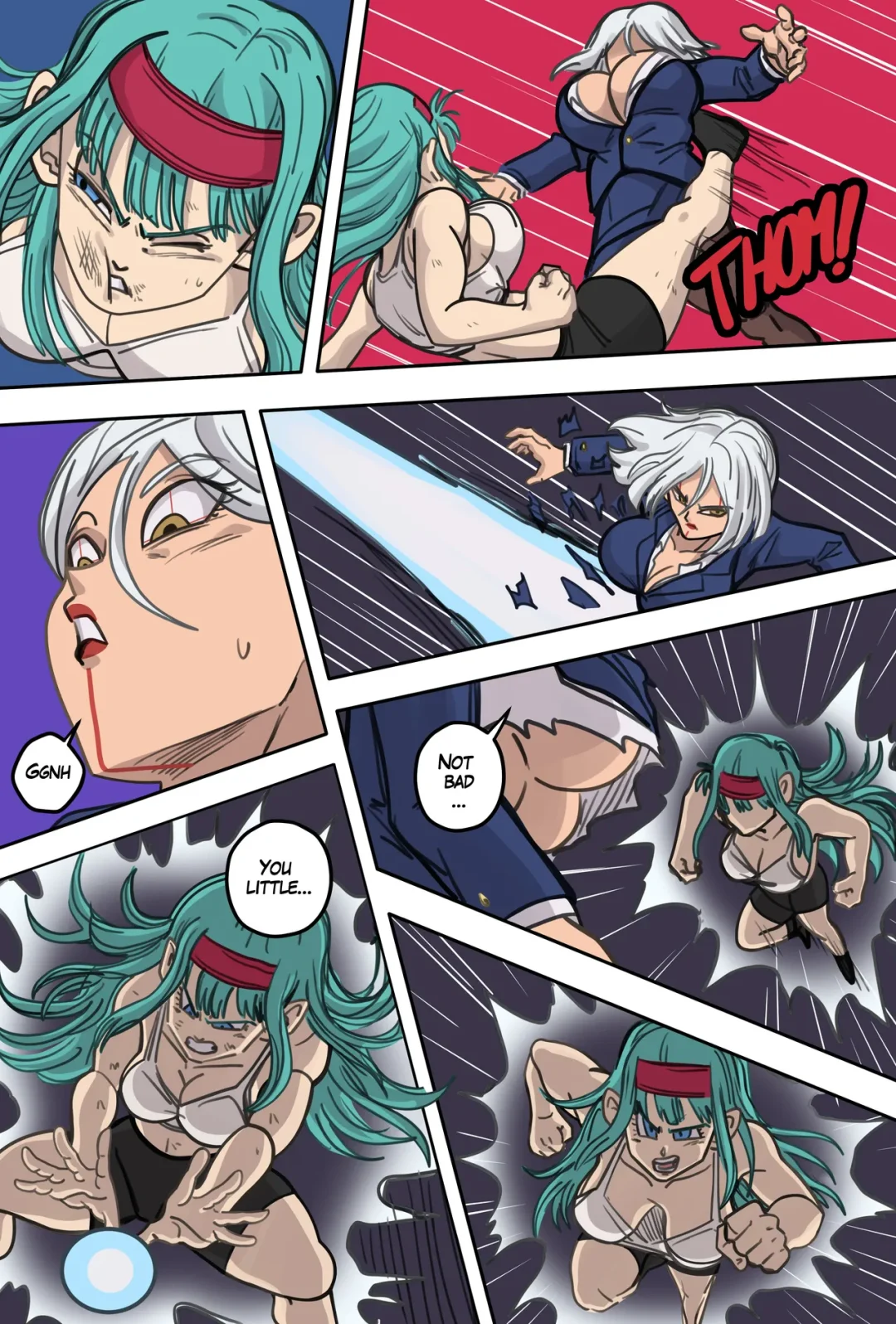 Baby arrival on Earth II – AxlexCima comic page 27