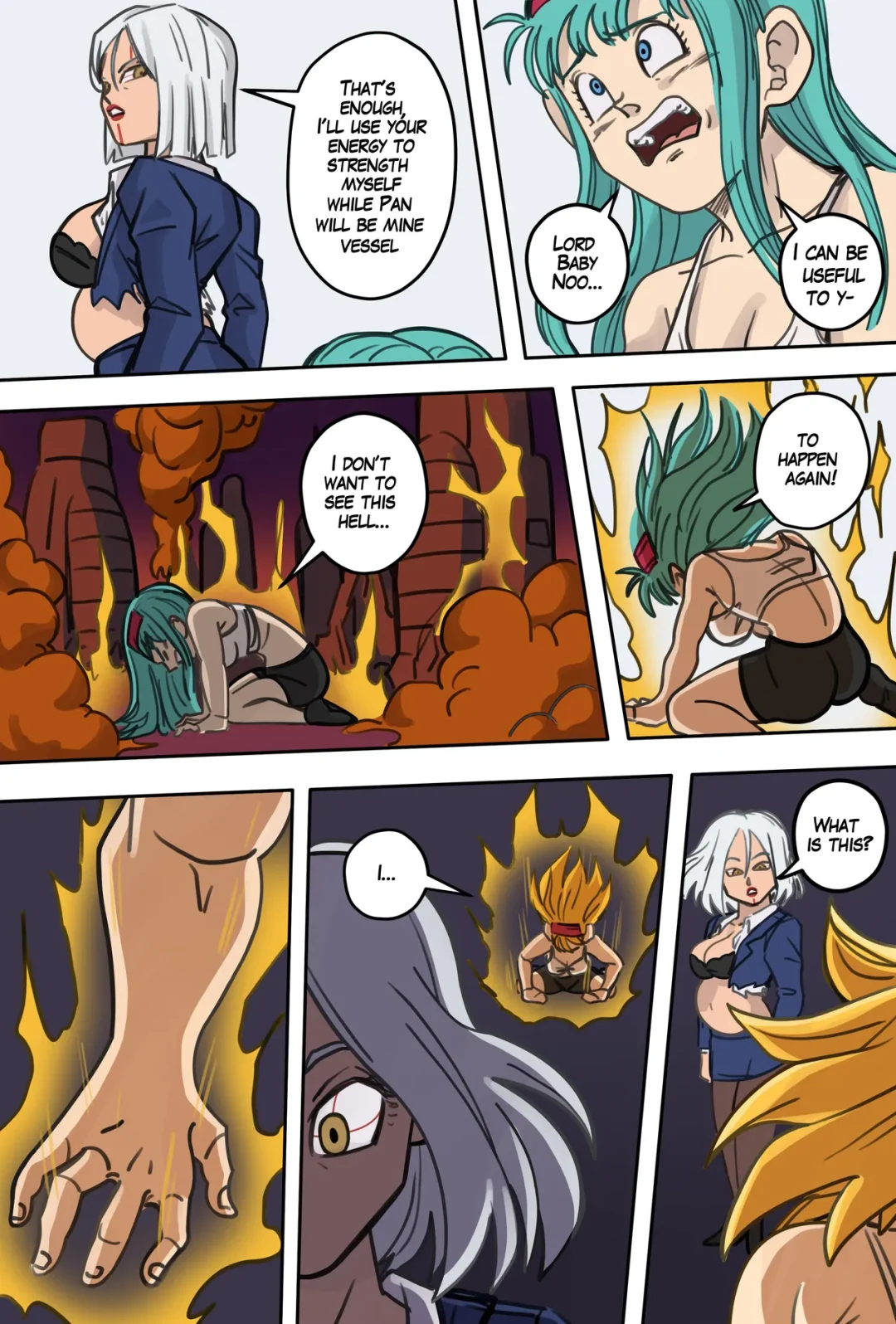 Baby arrival on Earth II – AxlexCima comic page 29