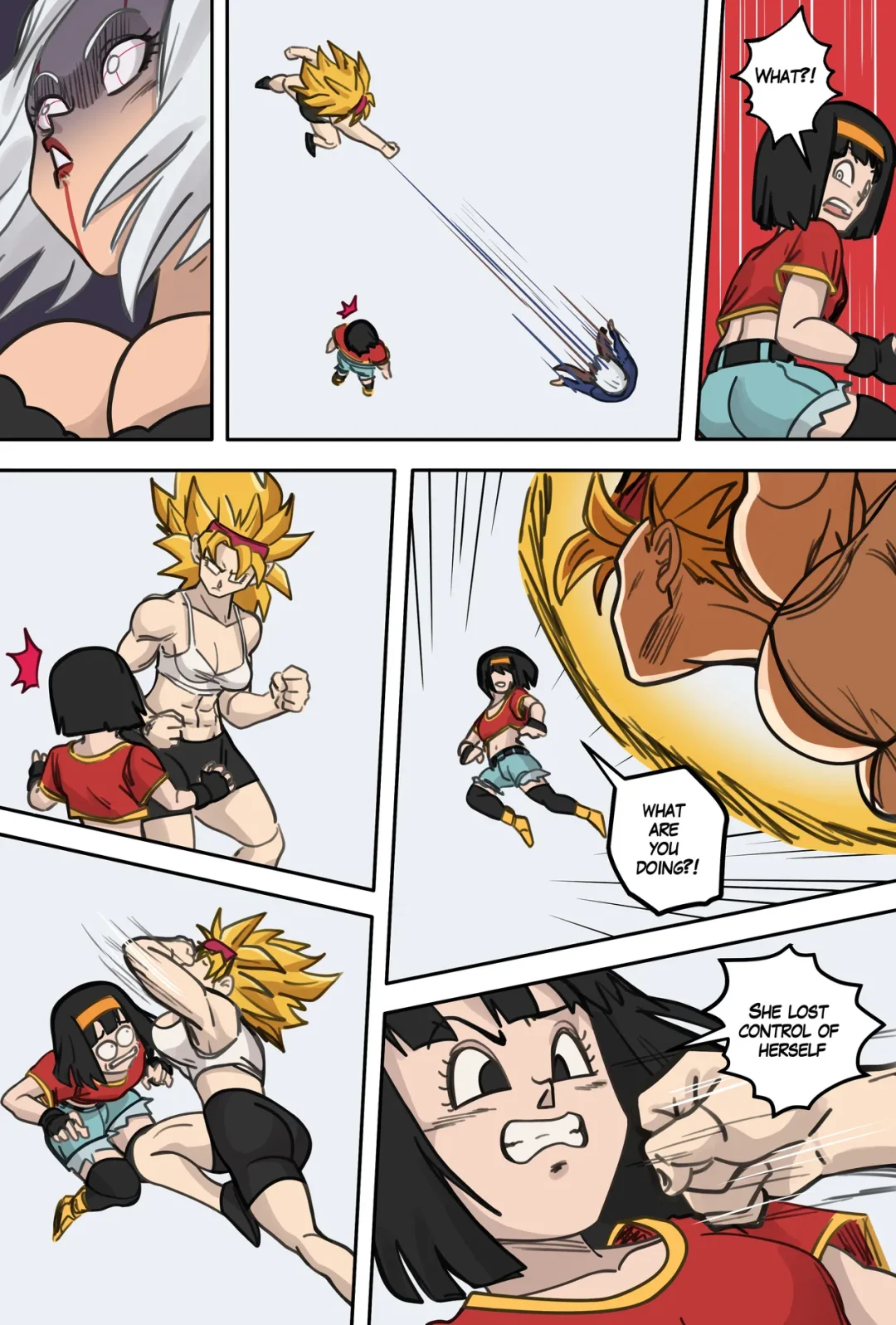 Baby arrival on Earth II – AxlexCima comic page 32
