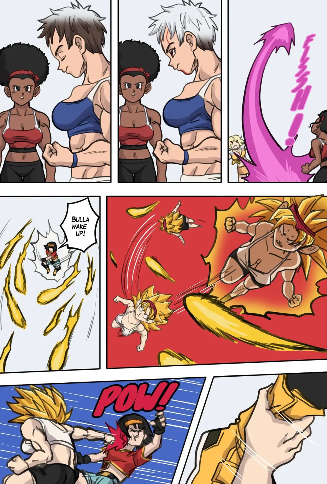 Baby arrival on Earth II – AxlexCima comic page 35