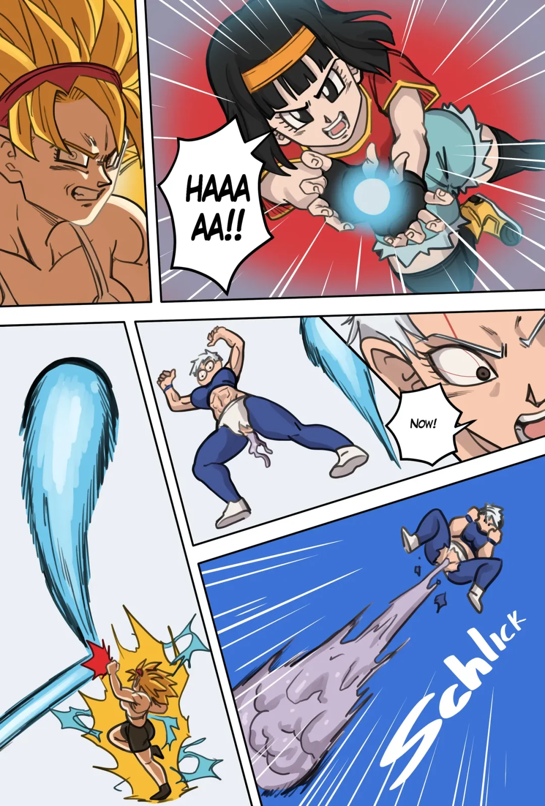 Baby arrival on Earth II – AxlexCima comic page 38