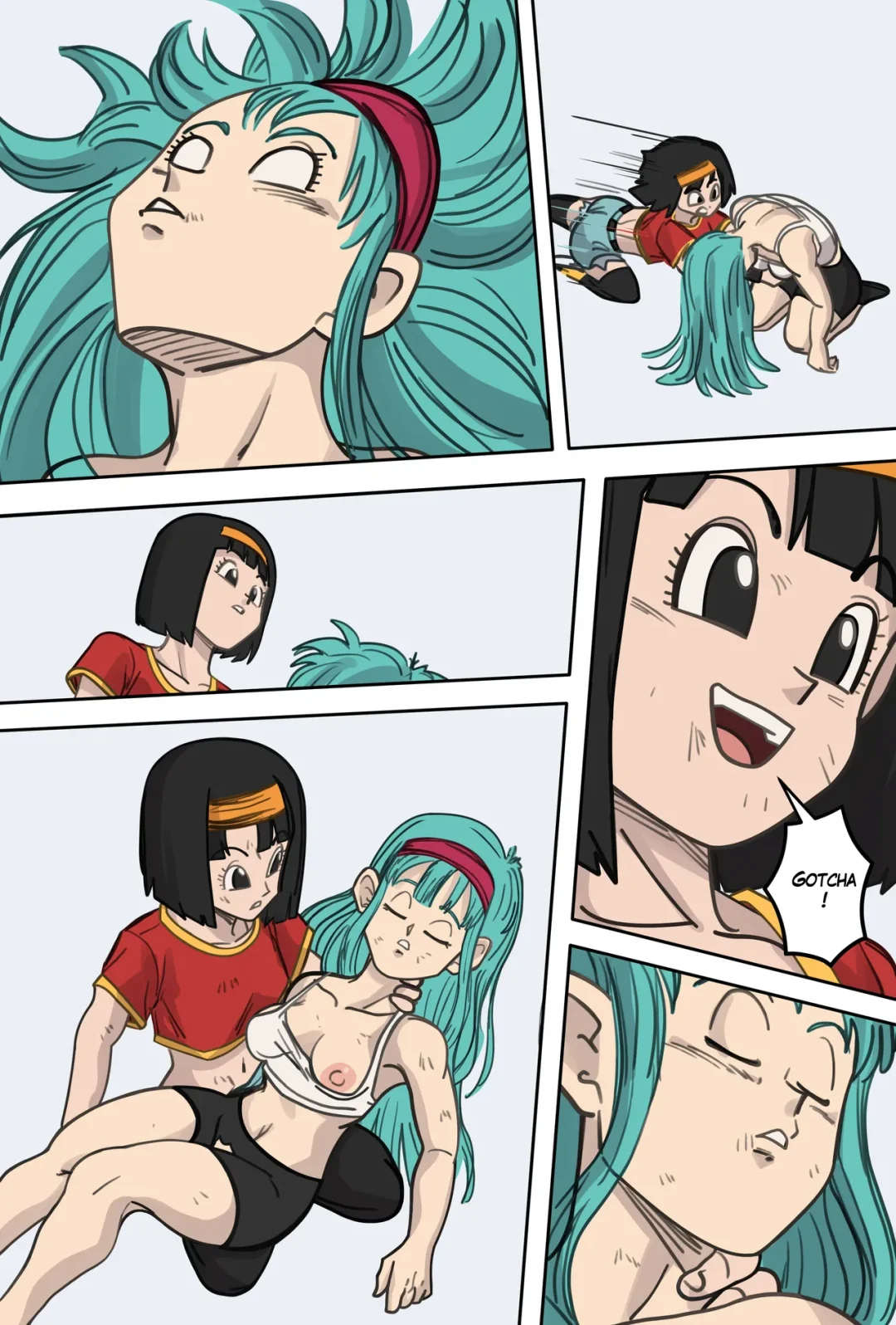 Baby arrival on Earth II – AxlexCima comic page 41