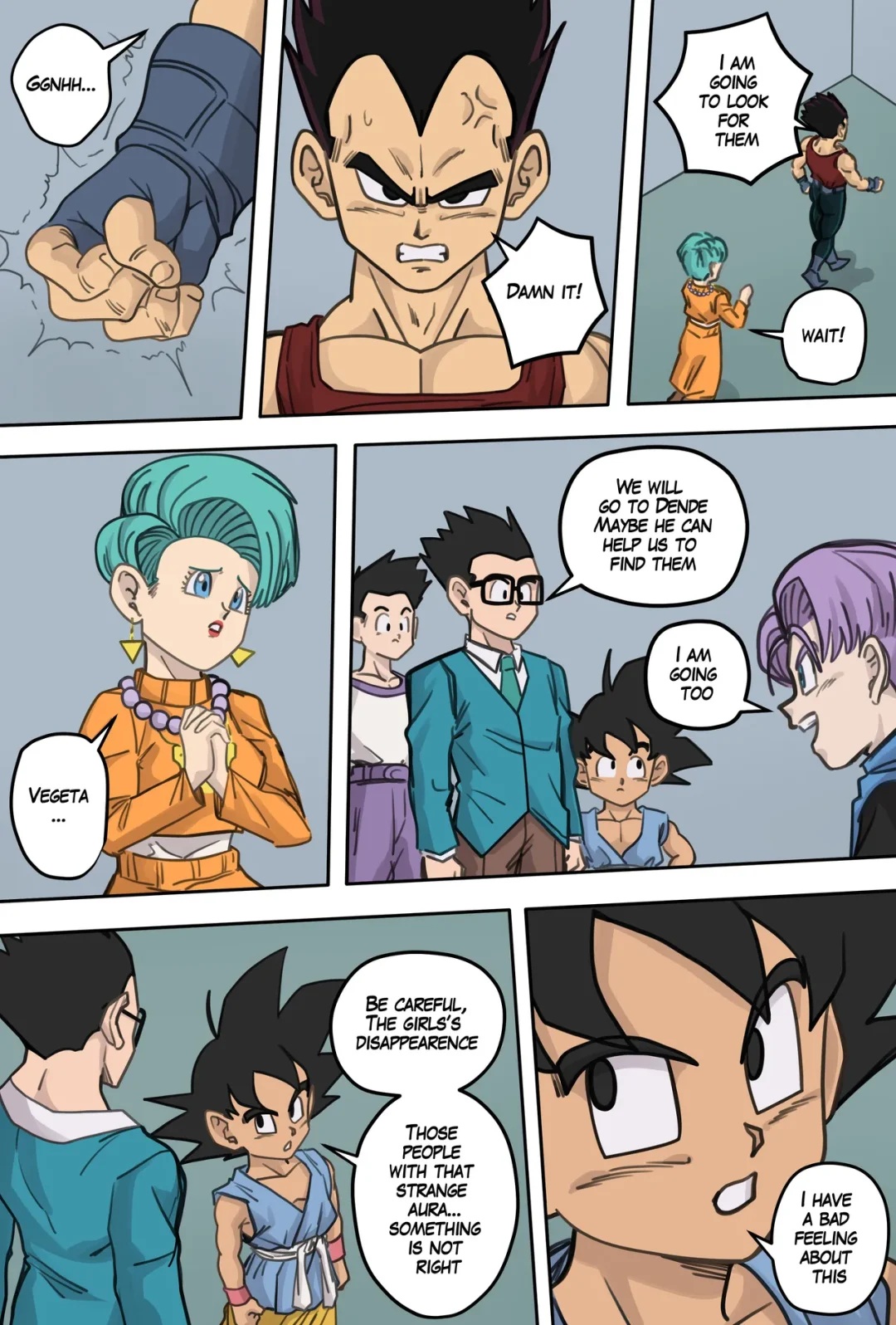 Baby arrival on Earth II – AxlexCima comic page 45