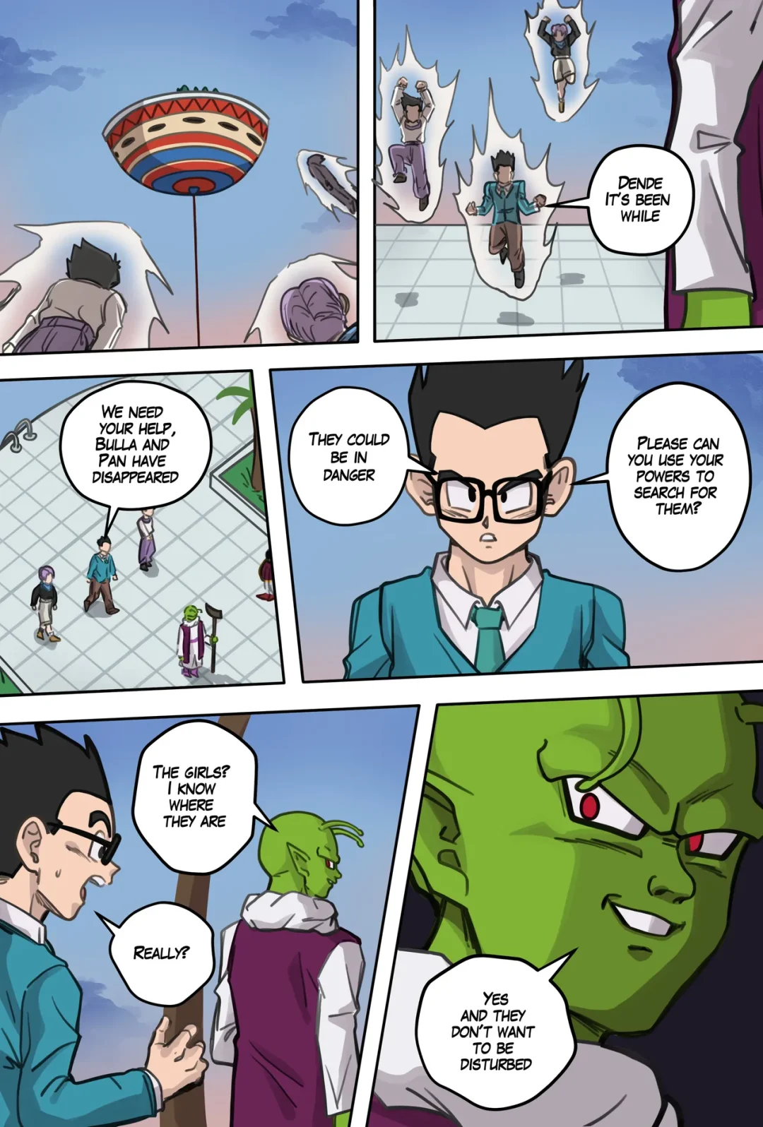 Baby arrival on Earth II – AxlexCima comic page 46