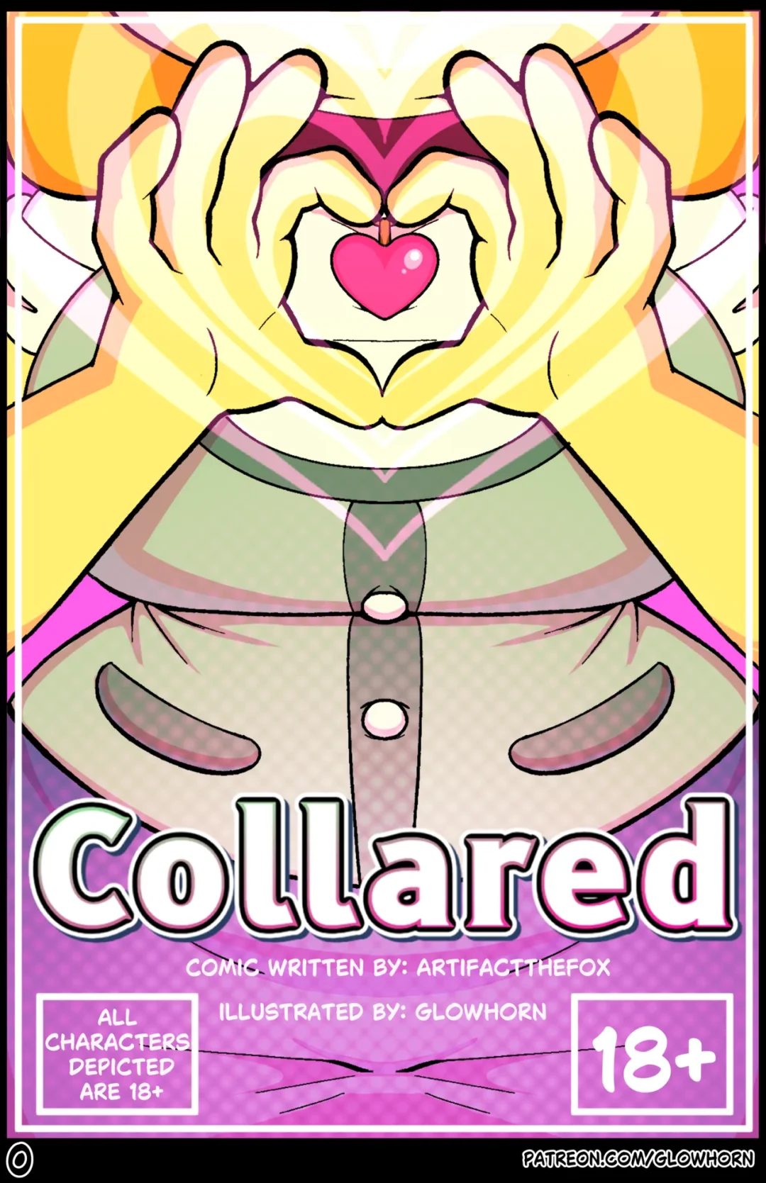 Collared – Glowhorn comic page 1