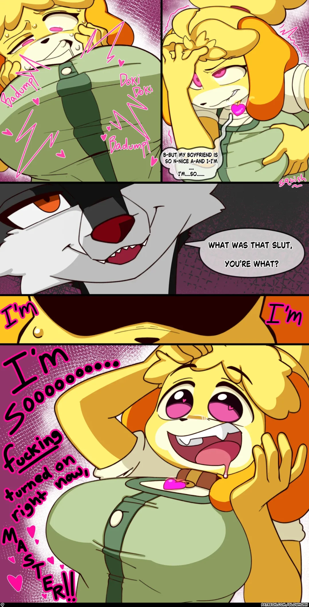 Collared – Glowhorn comic page 9