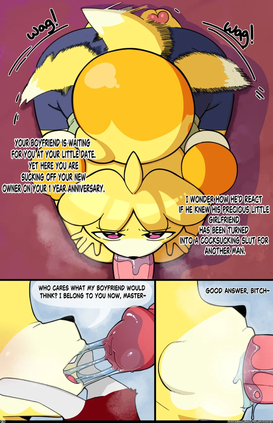 Collared – Glowhorn comic page 13