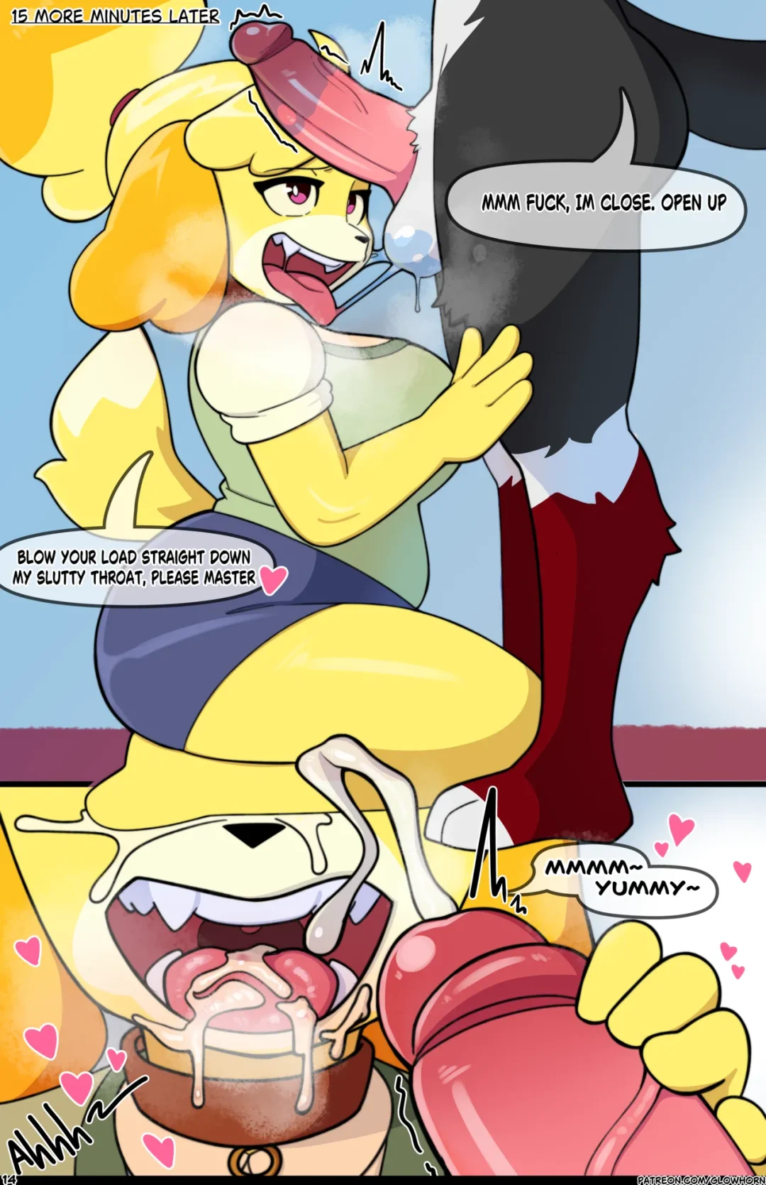Collared – Glowhorn comic page 14
