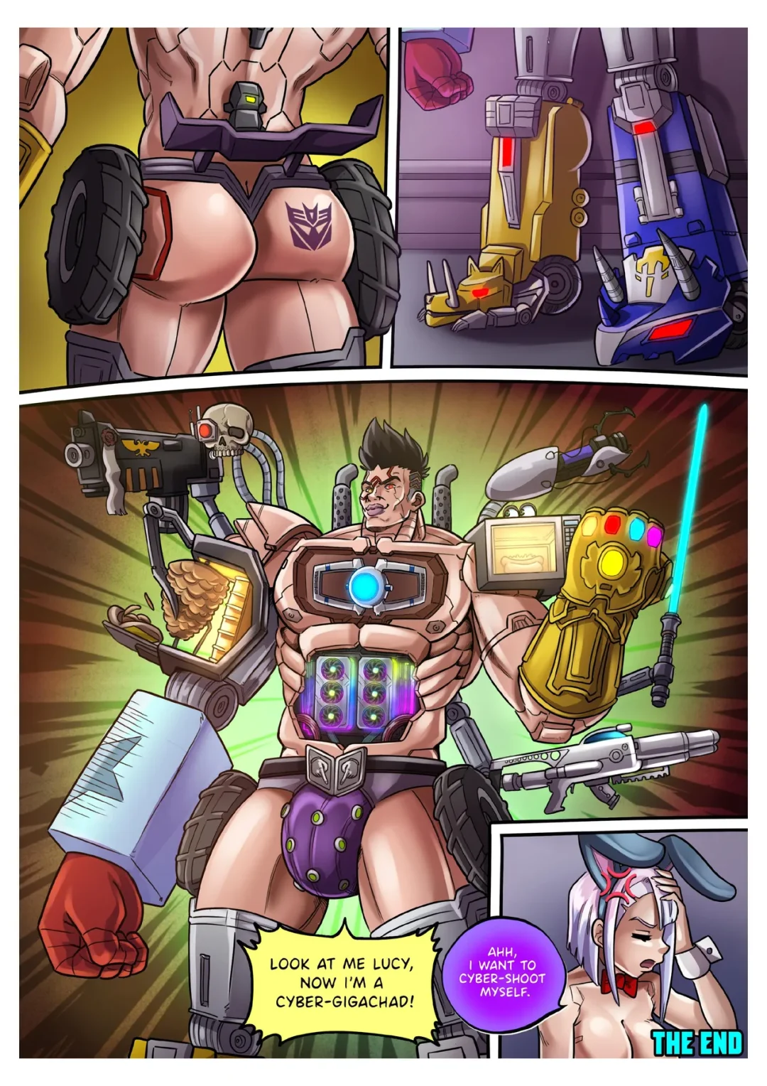 CyberLUST – Fatal Fire Studios comic page 21
