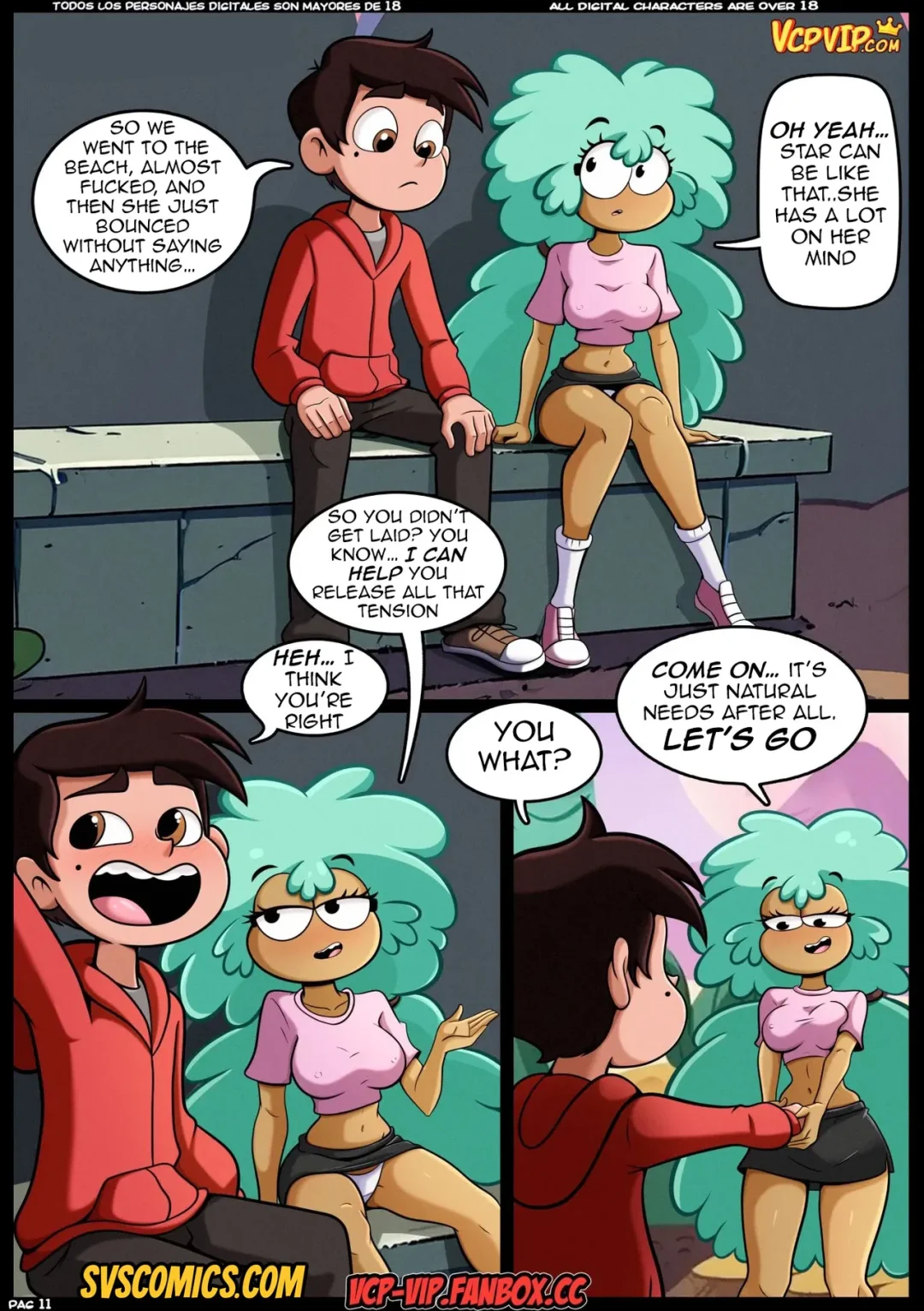 Echoes of the Past – VerComicsPorno comic page 12