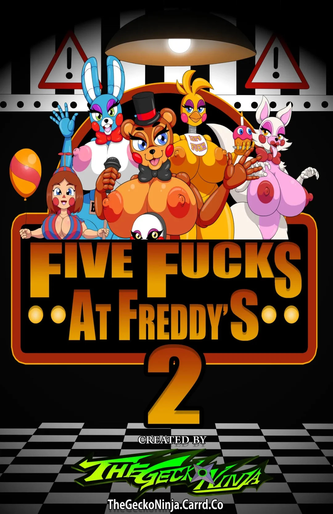 Five Fucks at Freddy’s 2 – TheGeckoNinja comic page 0