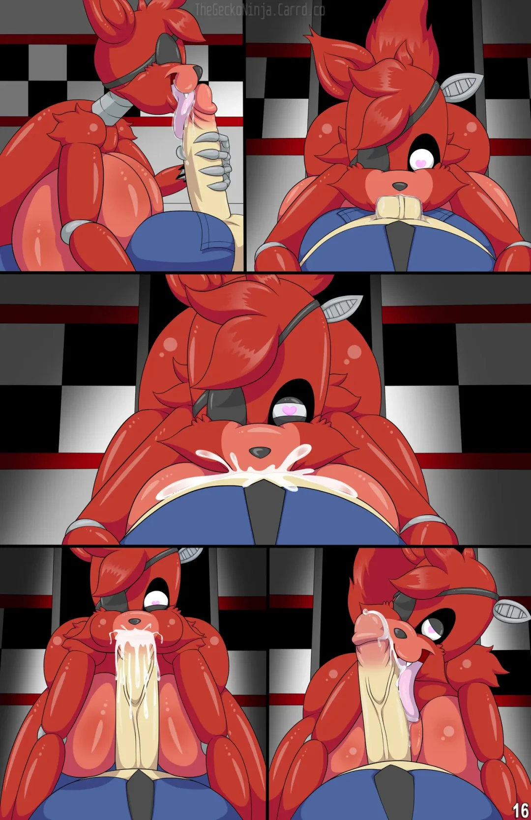 Five Fucks at Freddy’s 2 – TheGeckoNinja comic page 16