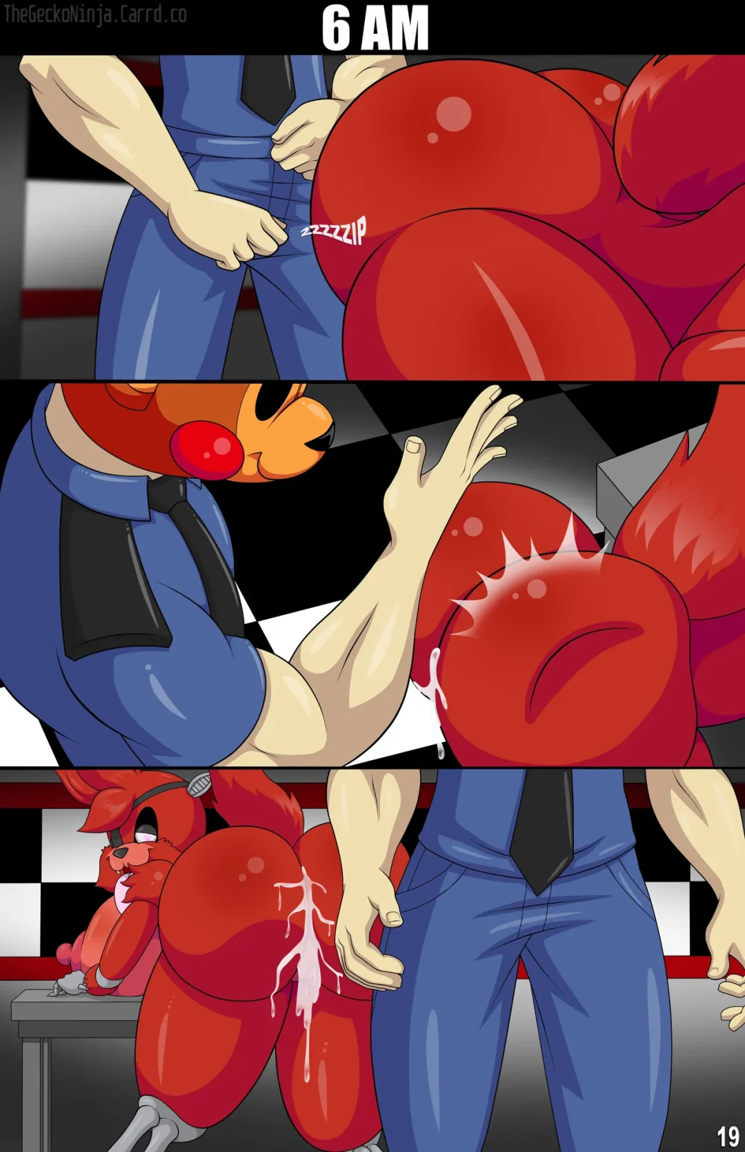 Five Fucks at Freddy’s 2 – TheGeckoNinja comic page 19