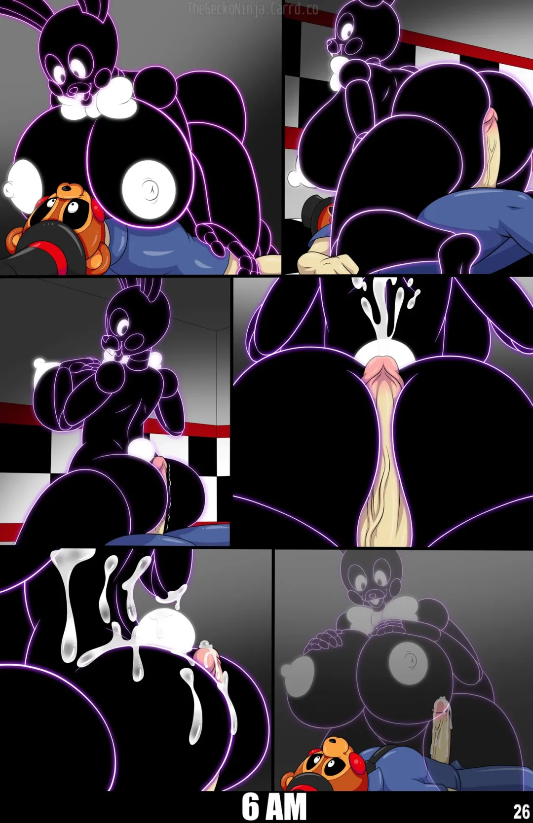 Five Fucks at Freddy’s 2 – TheGeckoNinja comic page 26