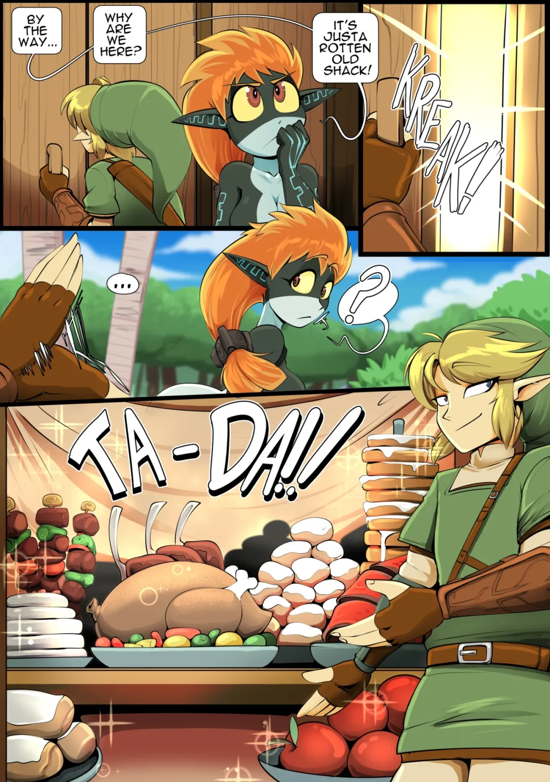 Having a Good Time Remastered – Vale-City comic page 3