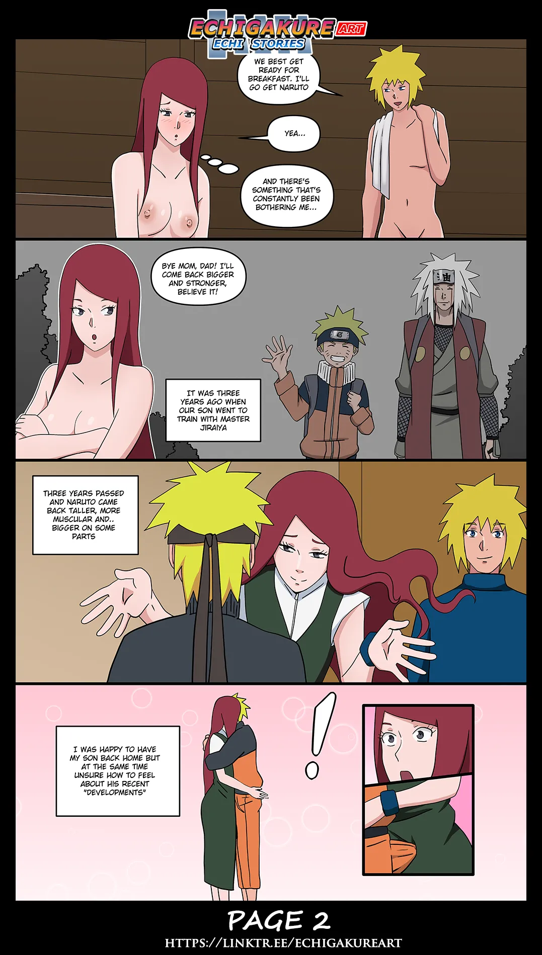 LARGER THAN MINATO Part 1 – EchigakureArt comic page 3
