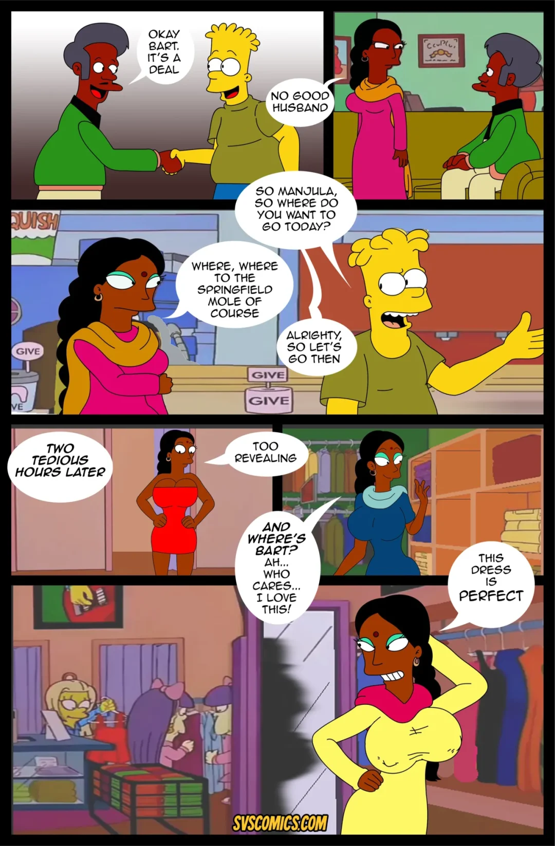 Manjula’s Little Secret – SVSCOMICS comic page 4