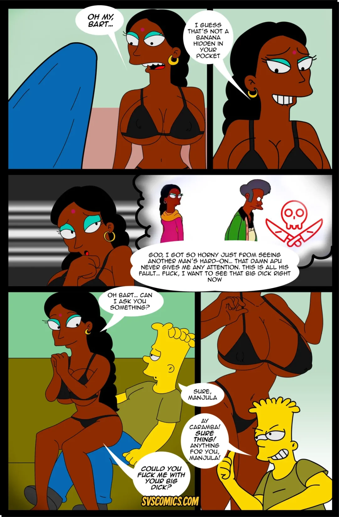Manjula’s Little Secret – SVSCOMICS comic page 7
