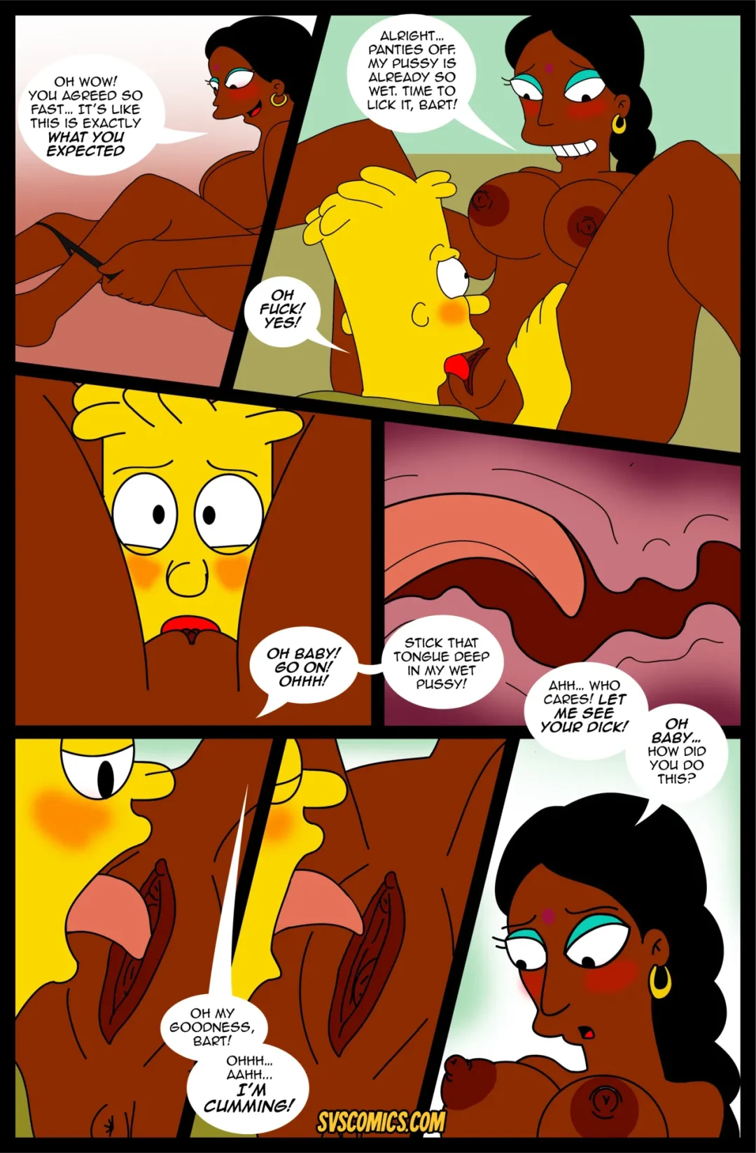 Manjula’s Little Secret – SVSCOMICS comic page 8