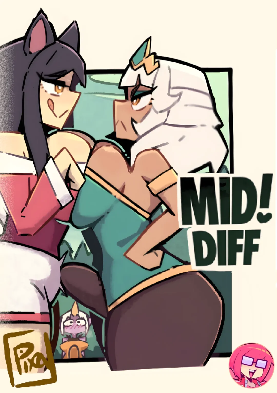 MID! Dif – Pixzapix comic page 1