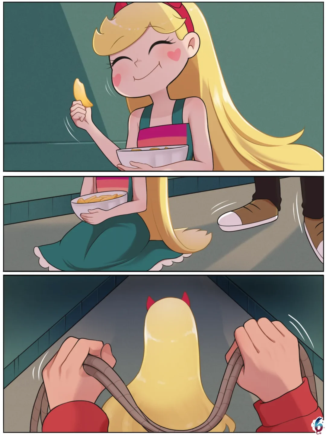 Taming of a Star – AtnogH comic page 6