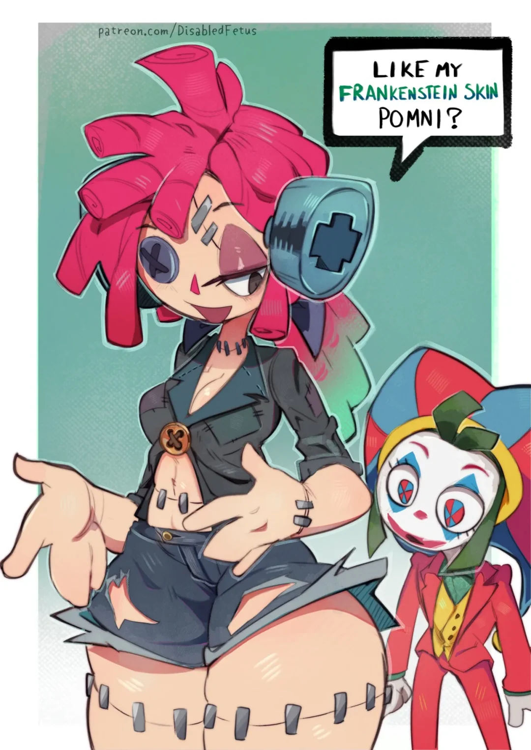 The Amazing Digital Circus – DisabledFetus comic page 2