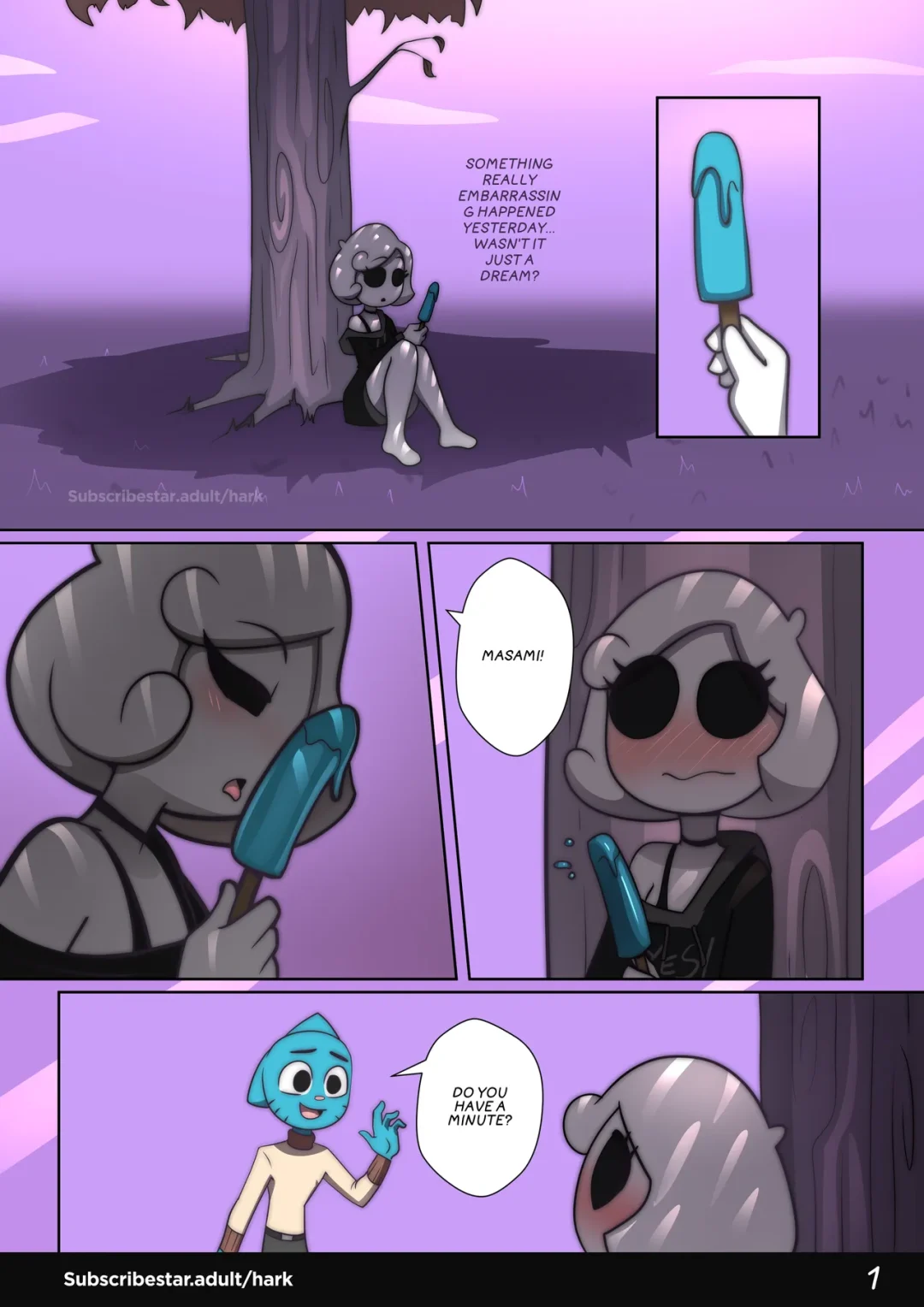The Amazing Surprise 3 – Hark comic page 2