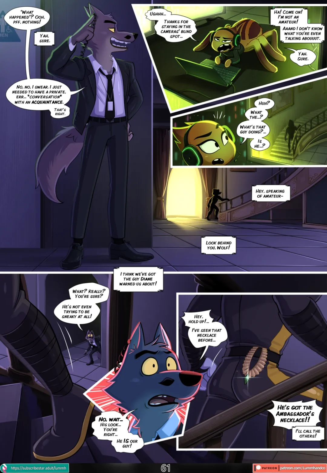 The Bad Girl – Lummh comic page 61