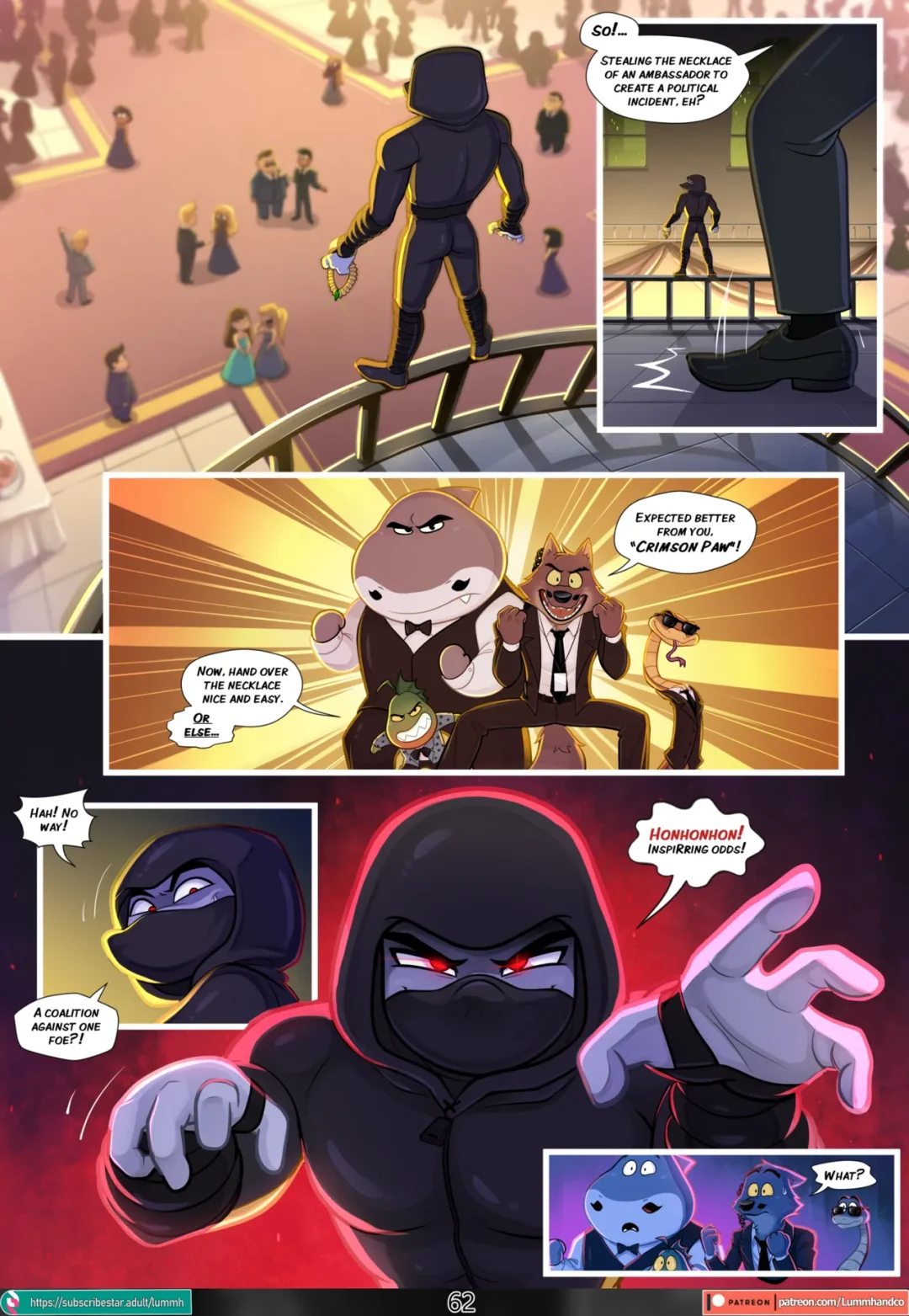 The Bad Girl – Lummh comic page 62