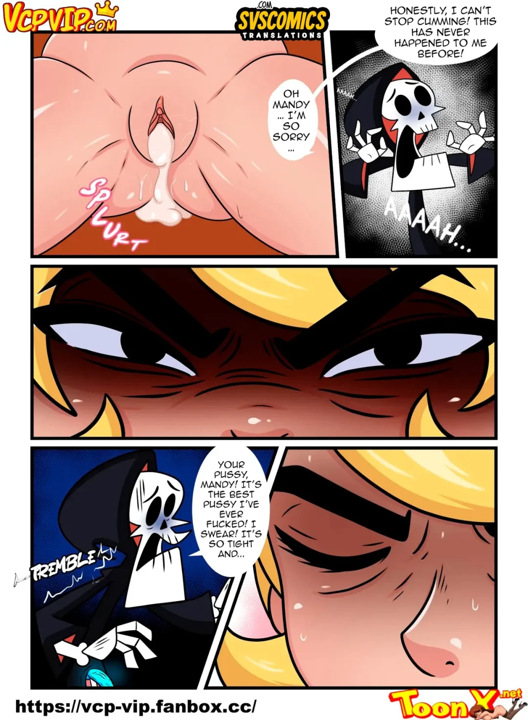 The Grim Classes of Mandy – VerComicsPorno comic page 15