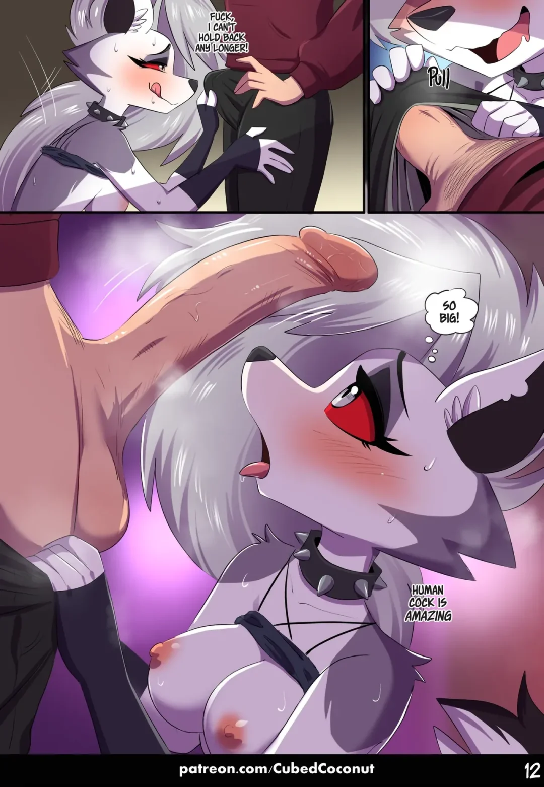 The Human and the Hellhound – CubedCoconut comic page 12