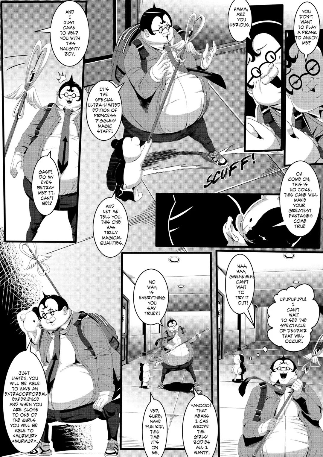 The Magic Wand Chapter 1 – Nature-man comic page 2