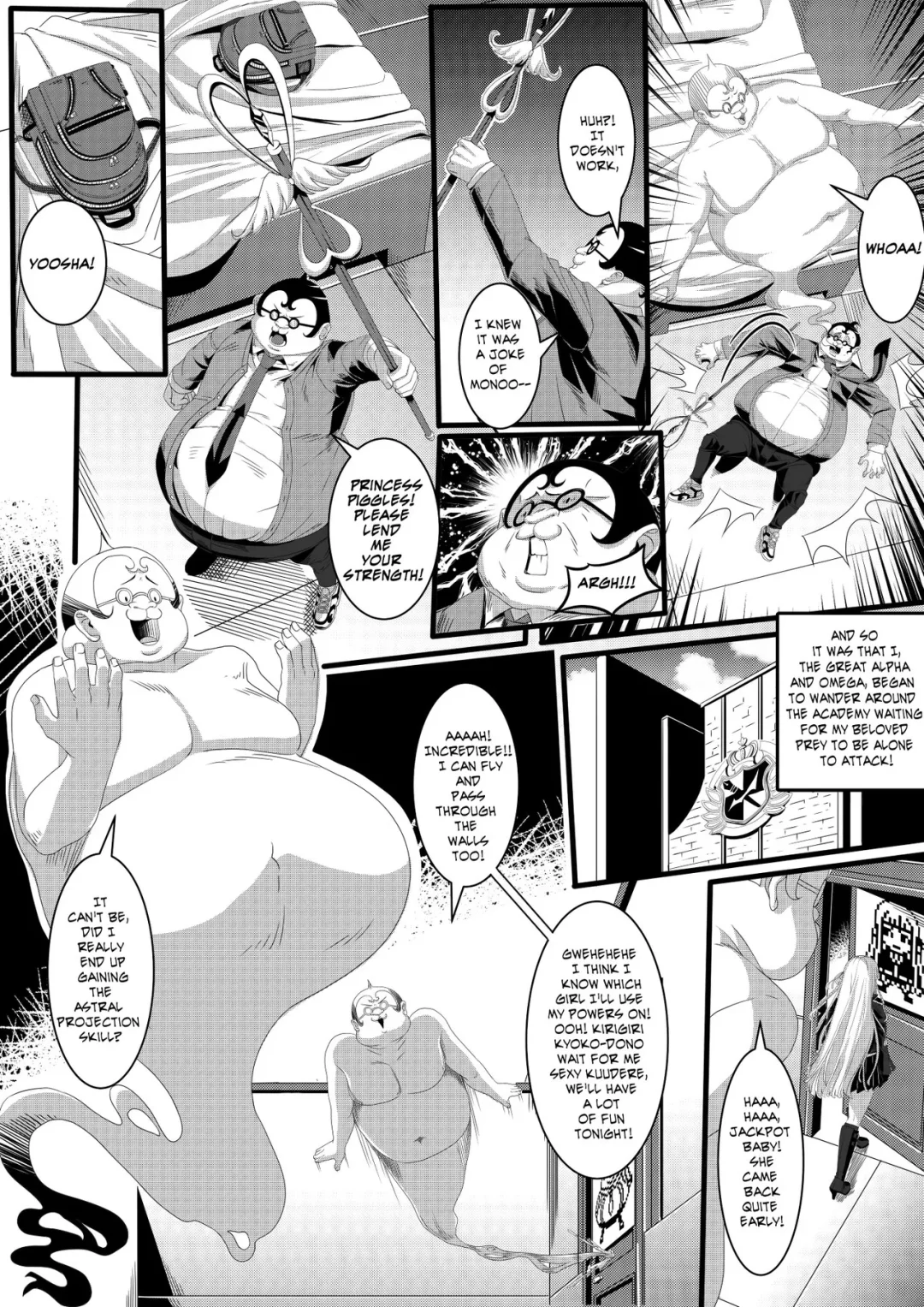 The Magic Wand Chapter 1 – Nature-man comic page 3