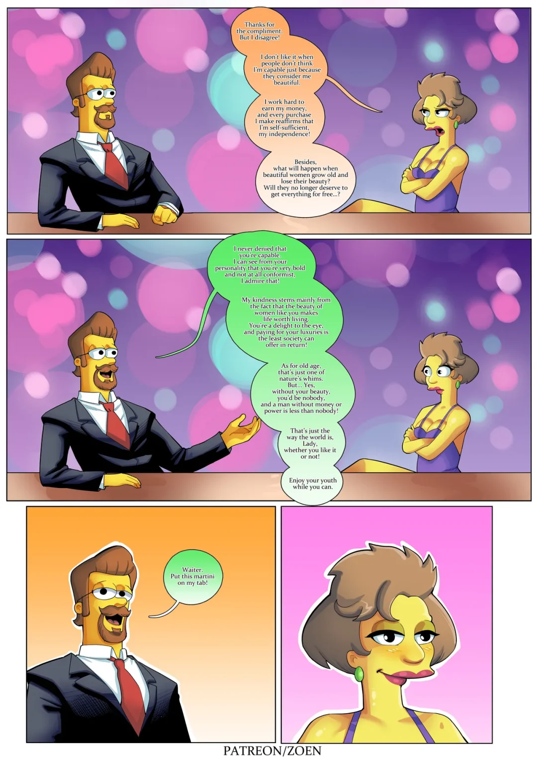 The Simpsons: Bad Boy – Zoen comic page 117