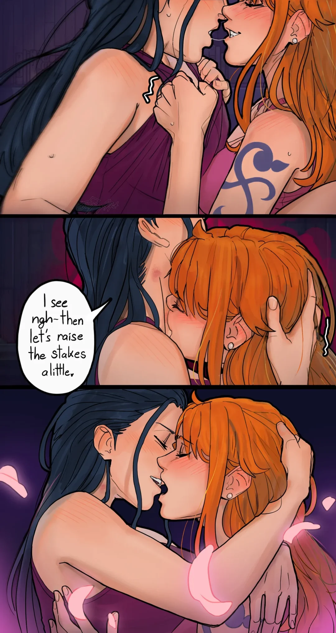 A Demon’s First Kiss – Django comic page 3