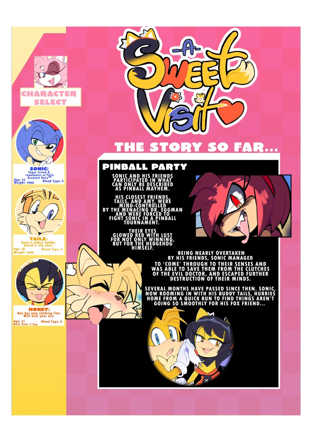 A Sweet Visit – Senshion comic page 2