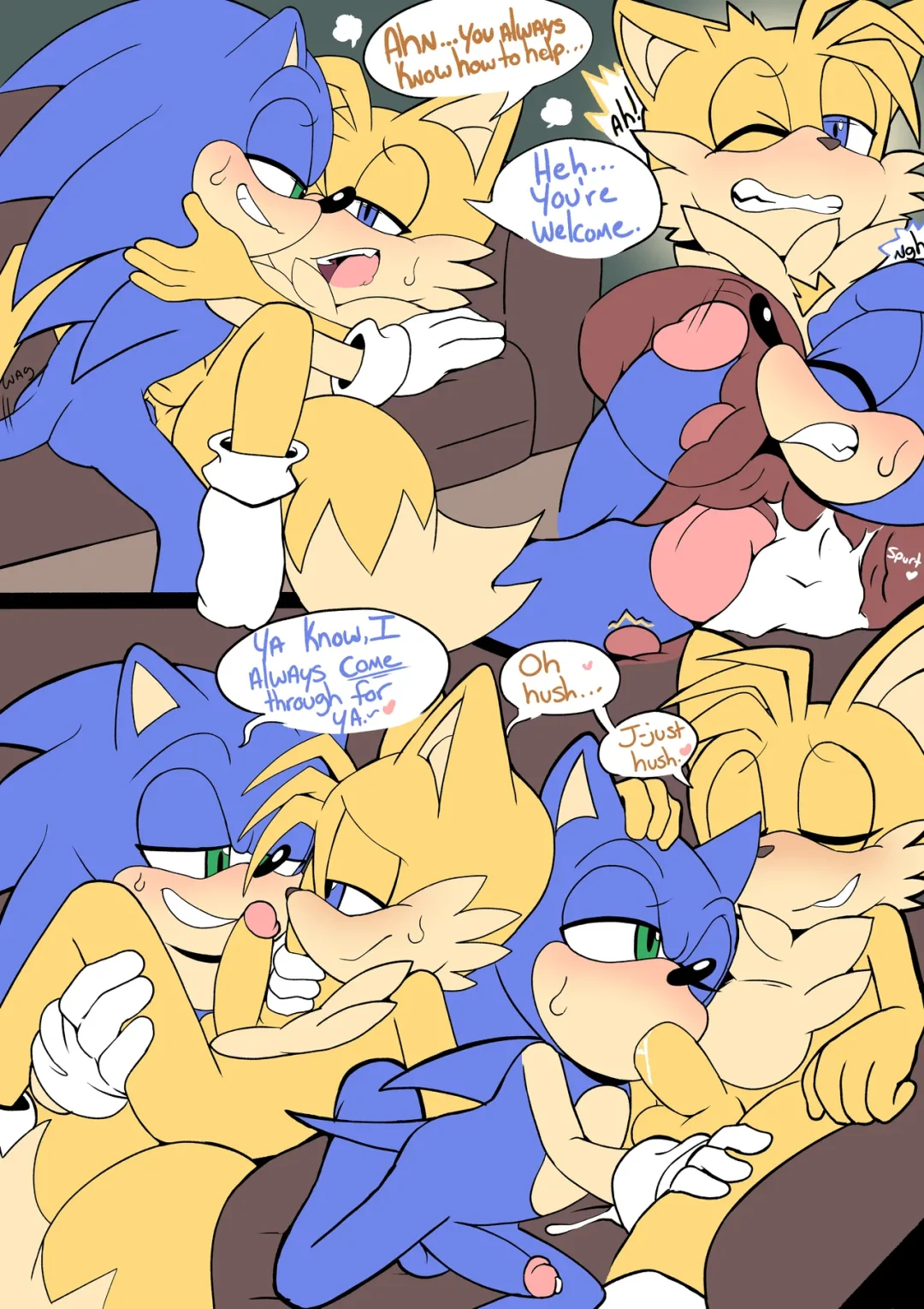 A Sweet Visit – Senshion comic page 6