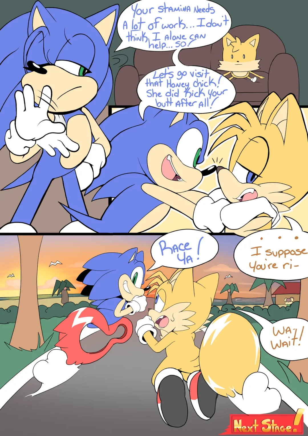 A Sweet Visit – Senshion comic page 8