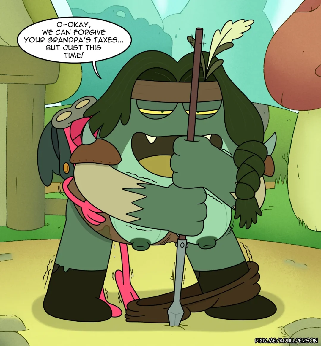 Amphibian Wildlife – Adullperson comic page 9
