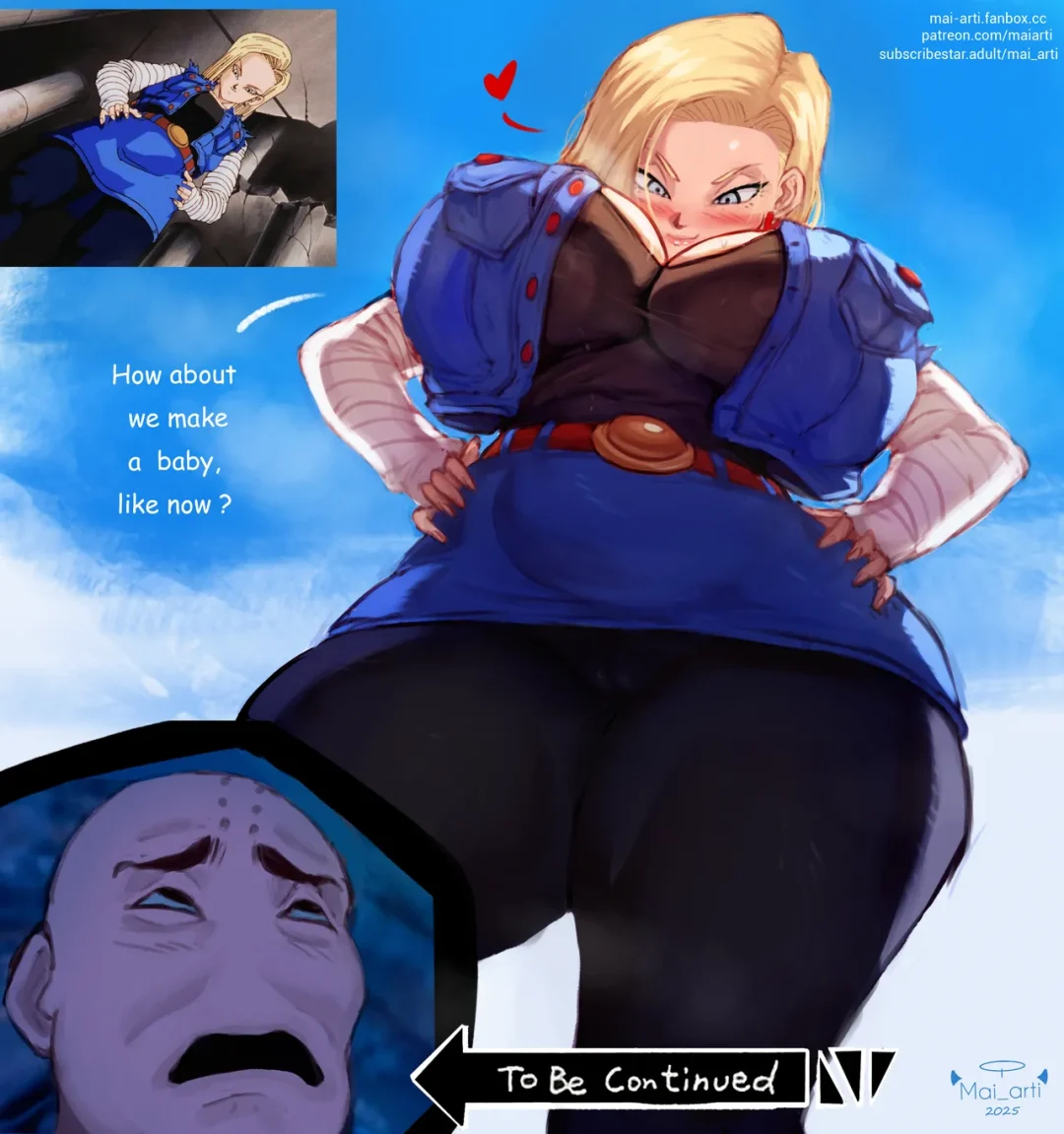 Android 18 – Mai_Arti comic page 17
