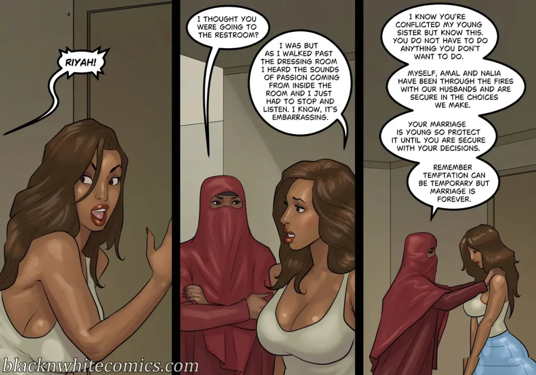 Art Class – BlacknWhite comic page 43