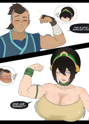 Avatar: The Last Airbender – Escriba, Porn Comic featuring Toph Beifong from Avatar the Last Airbender