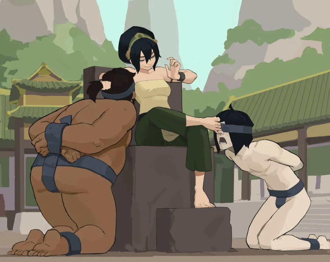Avatar the Last Airbender set – amugea comic page 17